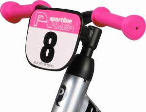 Rowerek biegowy Qplay Player Różowy 3