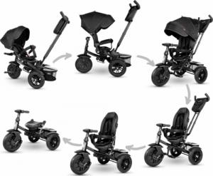 Qplay Rowerek Trójkołowy Premium Czarny 7