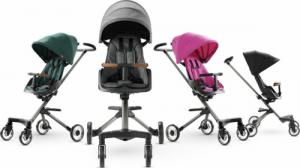 Wózek Qplay Qplay Easy Wózek Dziecięcy 3w1 Pink 2