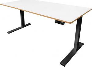 Biurko Spacetronik SPE-P253BW6 Vegard Czarne 160 cm x 80 cm 1
