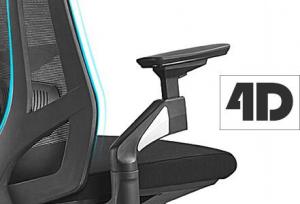 Krzesło biurowe Spacetronik GERD Czarne 9