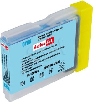 Tusz Activejet tusz AB-1000C / LC1000C (cyan) 2