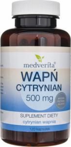 MEDVERITA Medverita Cytrynian wapnia 500 mg - 120 kapsułek 1