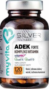 MYVITA MyVita Silver ADEK FORTE kompleks witamin - 120 kapsułek 1