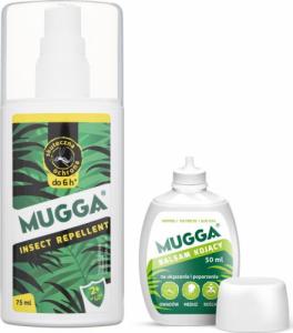 Mugga Zestaw Spray 9,5% DEET + Balsam - 50 ml 1