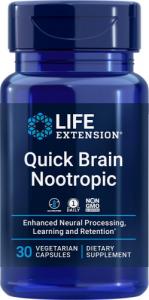 Life Extension Life Extension Quick Brain Noontropic - 30 kapsułek 1