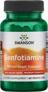 Swanson Swanson Benfotiamina (Witamina B1) 300 mg - 60 kapsułek 1