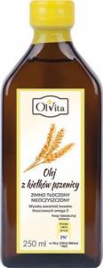 Olvita Olvita Olej z kiełków pszenicy zimnotłoczony nieoczyszczony - 250 ml 1