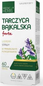 Medica Herbs Medica Herbs Tarczyca Bajkalska Forte 550 mg - 60 kapsułek 1