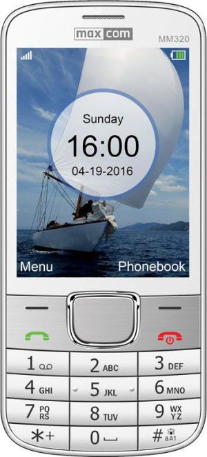 Telefon komórkowy Maxcom MM320 Biały 1