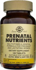 Solgar Solgar Witaminy i minerały prenatalne - 120 tabletek 1