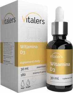 Vitalers Vitaler's Witamina D3 2000 IU krople - 30 ml 1
