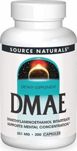 Source Naturals Source Naturals DMAE 351 mg - 200 tabletek 1