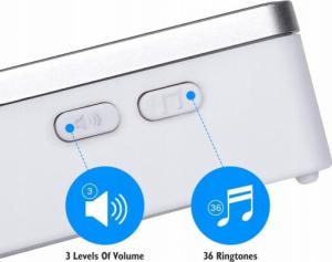 Aigostar  Bezprzewodowy Wodoodporny Dzwonek Do Drzwi Ip44 2