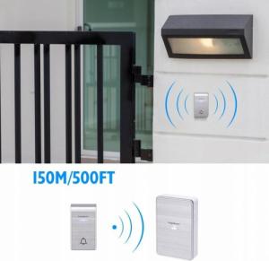 Aigostar  Bezprzewodowy Wodoodporny Dzwonek Do Drzwi Ip44 3