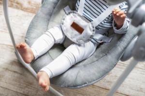 MoMi Bujaczek Leżaczek Huśtawka Elektryczna Momi Liss 9