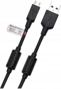Kabel USB Sony USB-A - microUSB 1 m Czarny 1