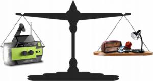 Radio Feegar Radio Budowlane Fm Solar Latarka Powerbank Feegar 5