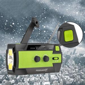 Radio Feegar Radio Budowlane Fm Solar Latarka Powerbank Feegar 7