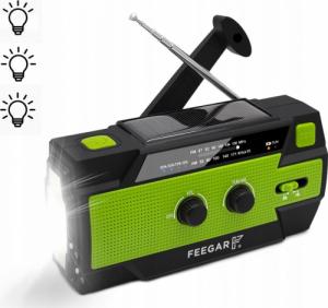 Radio Feegar Radio Budowlane Fm Solar Latarka Powerbank Feegar 9