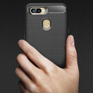 Etui pancerne KARBON do Oppo AX7 czarne 8