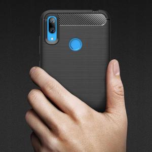 Etui pancerne KARBON do Huawei Y7 2019 czarne 3