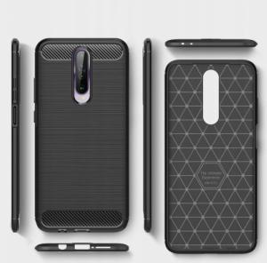 Etui pancerne KARBON do Redmi K30 czarne 6