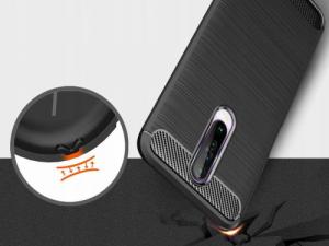 Etui pancerne KARBON do Xiaomi Pocophone X2 / Redmi K30 czarne 4