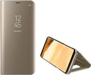 Etui Clear View Cover do Samsung Galaxy A42 5G złote 1