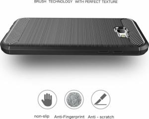 Etui pancerne KARBON do Samsung Galaxy A7 2017 czarne 2