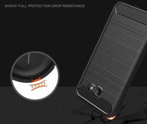 Etui pancerne KARBON do Samsung Galaxy A7 2017 czarne 5
