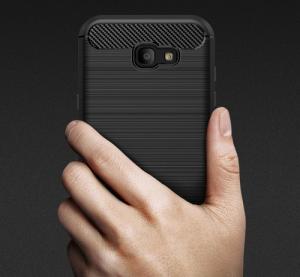Etui pancerne KARBON do Samsung Galaxy A7 2017 czarne 7