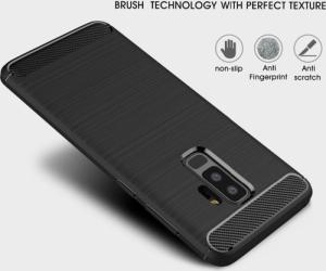 Etui pancerne KARBON do Samsung Galaxy S9 Plus czarne 2