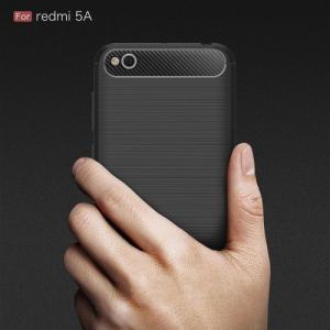 Etui pancerne KARBON do Xiaomi Redmi 5A czarne 4