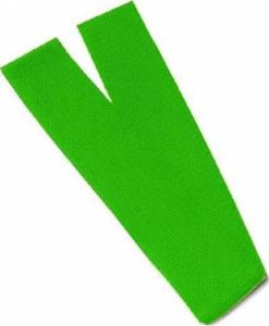 Szarfa gimnastyczna zielony AS07020 Uniwersalny 1