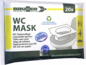 Brunner Nakładki na toaletę Brunner WC Mask- 20 szt Uniwersalny 1
