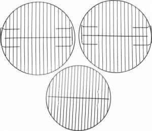 Buccan Durham Smokey Canon Grill z wędzarnią węglowy 39.5 cm x 39.5 cm 6