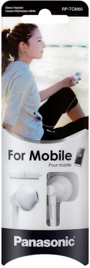 Słuchawki Panasonic In-ear (RP-TCM105E-W) 2