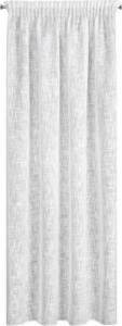 Eurofirany ZASŁONA GOTOWA LIREN NA TAŚMIE 140X270 CM BIAŁY 4