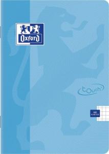 Oxford Brulion A5 96 kartek, TOUCH PASTEL kratka z marginesem OXFORD 400123215 2