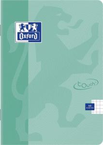 Oxford Brulion A5 96 kartek, TOUCH PASTEL kratka z marginesem OXFORD 400123215 5