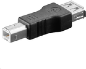 Adapter USB MicroConnect USB - USB-B Czarny  (USBAFB) 1