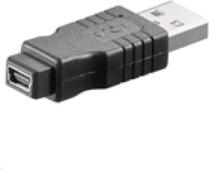 Adapter USB MicroConnect microUSB - USB Czarny  (USBAMBFMINI) 1