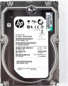 Dysk serwerowy HP 1TB 3.5'' SAS-2 (6Gb/s)  (MB1000FCWDE) 1