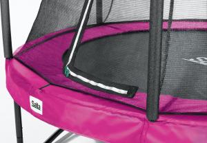Trampolina ogrodowa Salta ogrodowa Comfort Edition z siatką wewnętrzną 8 FT 251 cm różowa 2