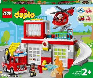 LEGO Duplo Remiza strażacka i helikopter (10970) 1