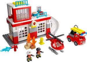 LEGO Duplo Remiza strażacka i helikopter (10970) 3