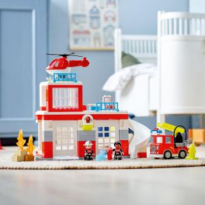 LEGO Duplo Remiza strażacka i helikopter (10970) 8