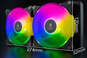 Chłodzenie wodne Azza Blizzard SP 240 (LCAZ-240R-ARGB-SP) 5