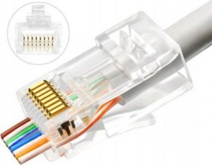 Lanview RJ45 UTP plug Cat6 for 1